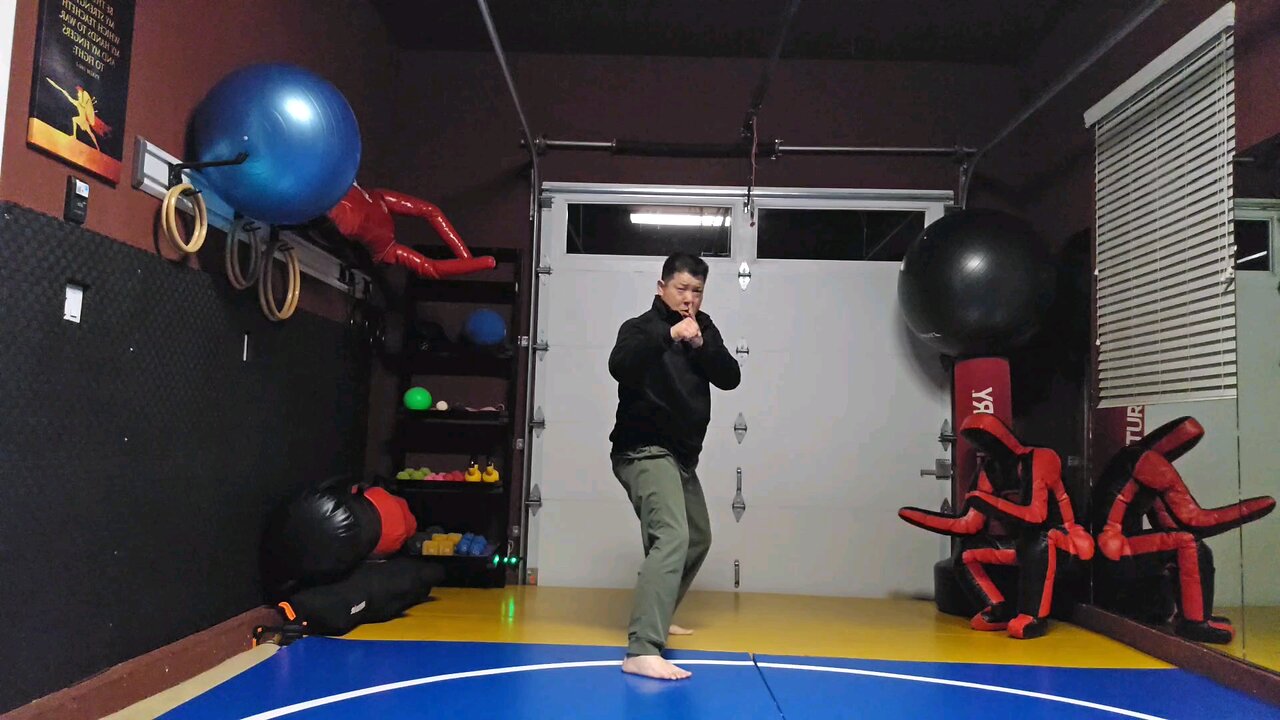 WTD 2 Step Kick Combination 70