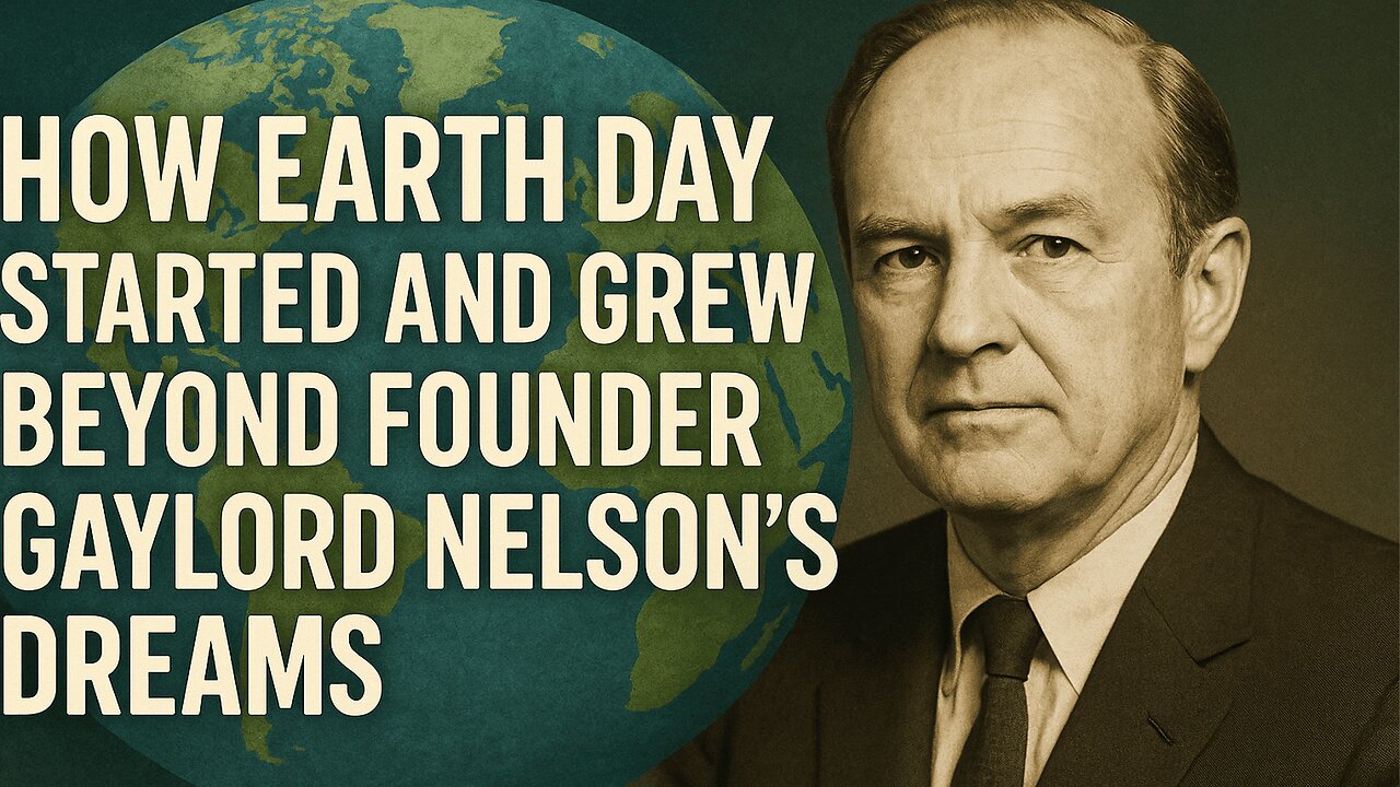 🌍 How Earth Day Started | The Story Beyond Gaylord Nelson's Dreams 🌱| Newsdrift