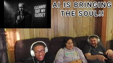 AI BRINGING EMOTION!! Eminem - Cleanin Out My Closet (1950s Blues Confession AI) [REACTION]