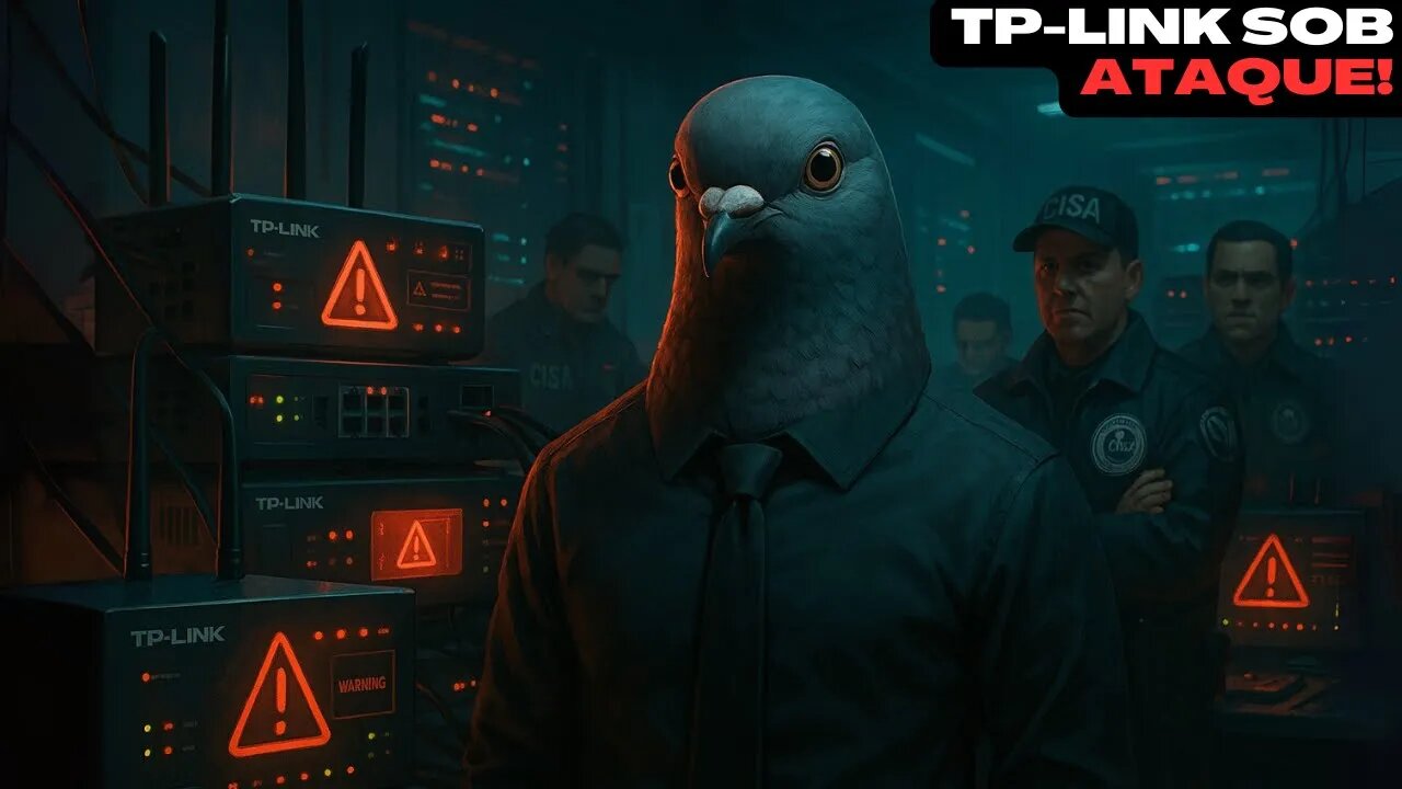 📰Seu Wi-Fi Tá em Risco? TP-Link Sob Ataque, Alerta da CISA!