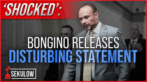 ‘SHOCKED’: Bongino Releases Disturbing Statement