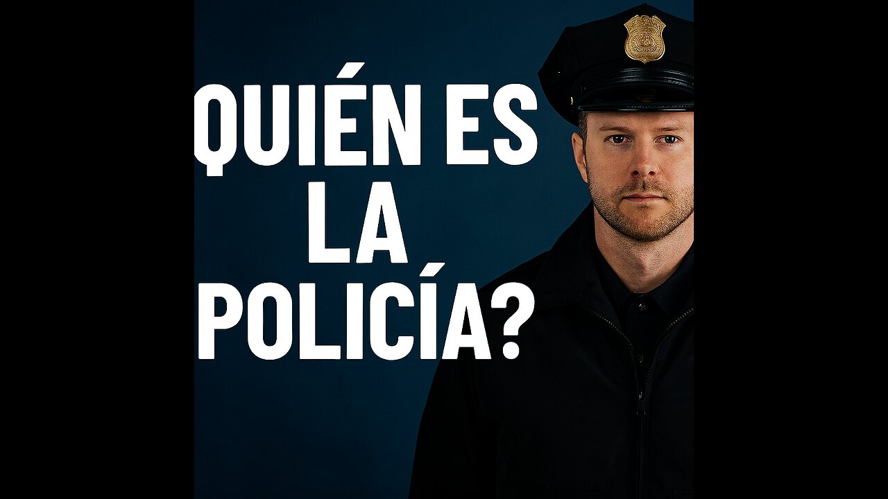 ¿Para quién trabaja LA POLICÍA?