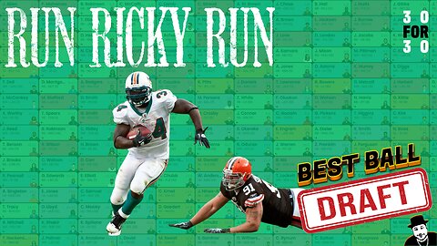 LIVE Fantasy Football Best Ball DRAFT ACTION Starts NOW!