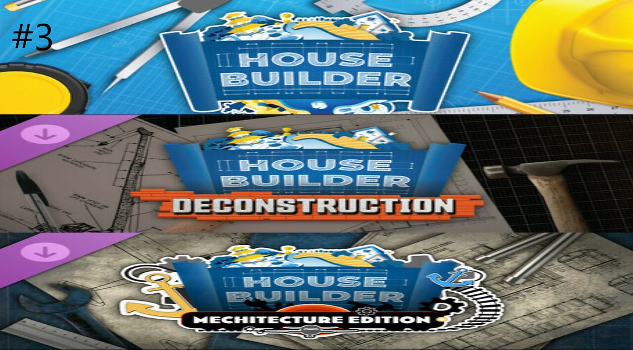 Campaign House Builder #3 Mechitecture Edition/Deconstruction DLC Gameplay #campaign #house_builder