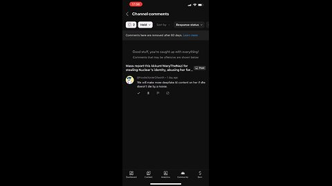 retarded pedo threatens to make deepfake corn on me