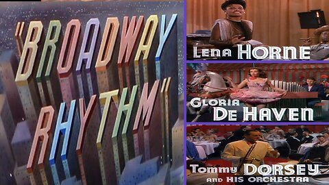 Broadway Rhythm (1944) Classic MGM Musical Trailer