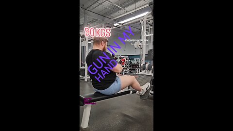 90KGS Seated Row-Pull (Super-Lite) | #fitness #shorts #back 💪