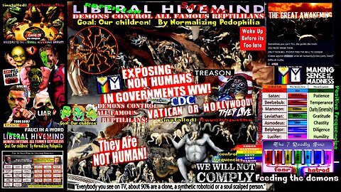 Ryushin Malone - How the aliens have been eating Human Beings! (compilation video)