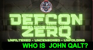 DEFCON ZERQ W/ ALPHA WARRIOR & JOSH REID. The Ninth War Is Coming. WHO IS JOHN QALT?