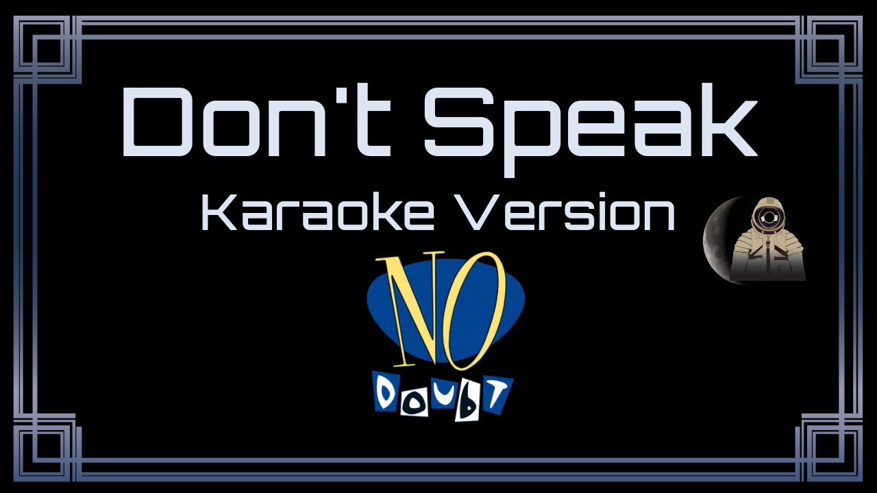 No Doubt - Don't Speak (CC)