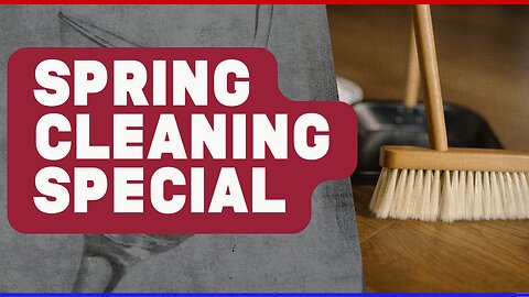 3 Martini Lunch Spring Cleaning Special