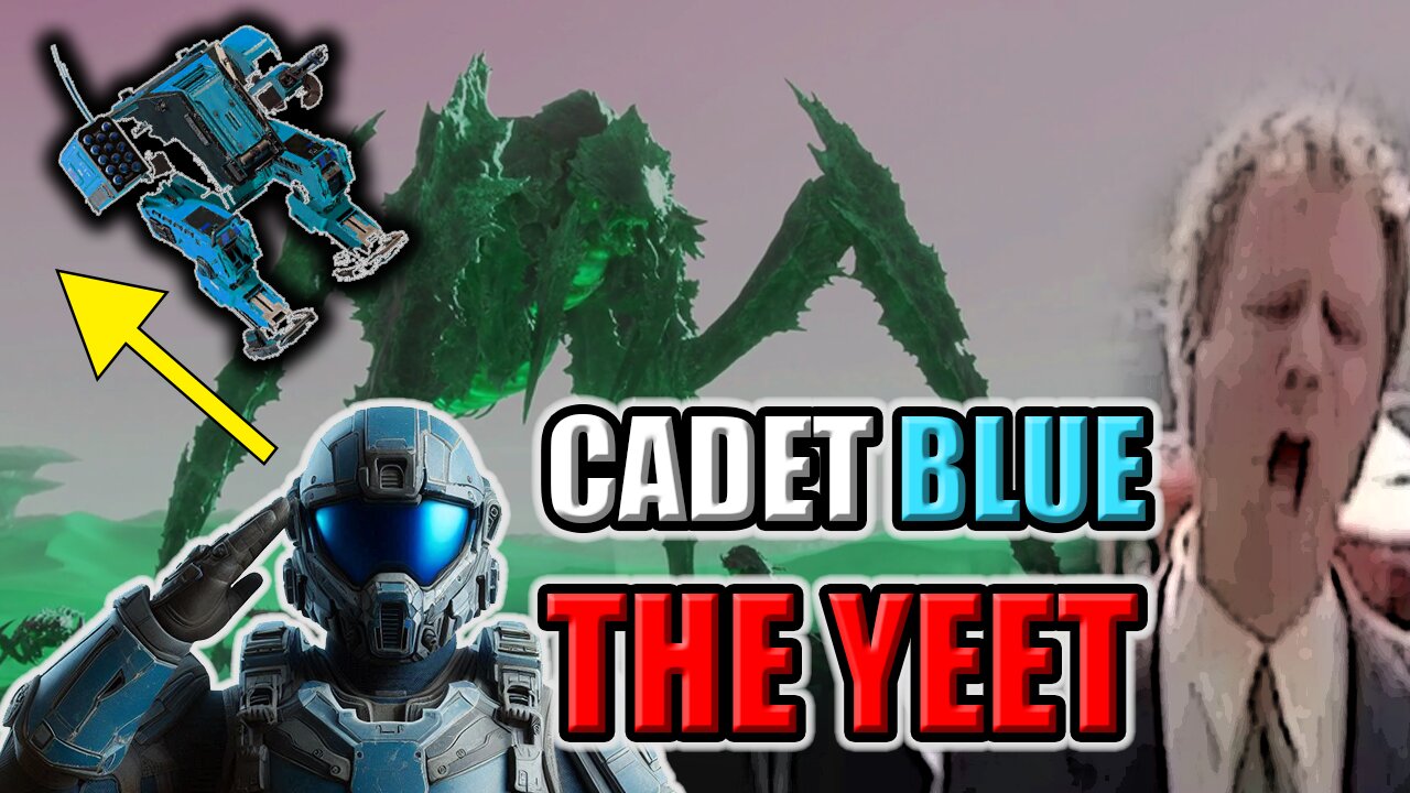 THE YEET OF Cadet BLUE in #Helldivers2 with @exo5ilver #Vtuber #Christian
