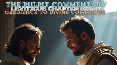 Leviticus Chapter 8 The Pulpit Commentary