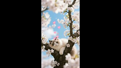 sleepy kitten