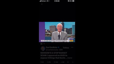 NEWSOM’S 3-STEP BUDGET SCAM: I appeared on KUSI to expose 3 things that Gavin Newsom and CA