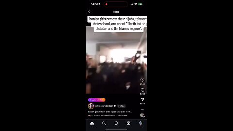 Amazing display of women removing hijabs and fighting for freedom in Iran!