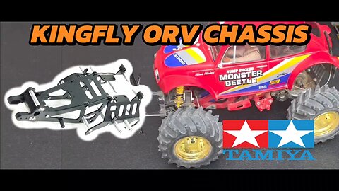 Kingfly ORV Chassis install on the Tamiya Monster Beetle | Part 1