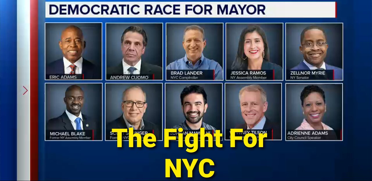 Race For NYC Mayor, How Will Voters Decide Their Next Mayor