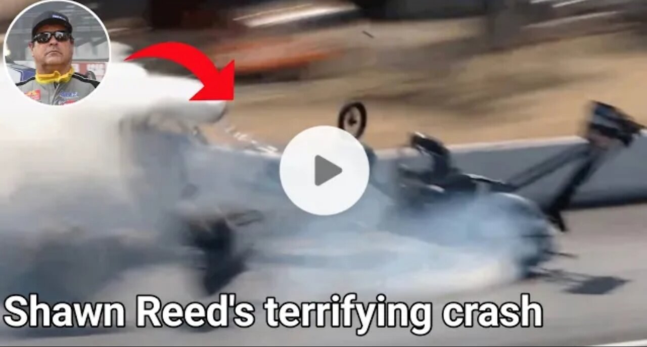 Shawn Reed s 290 MPH Dragster Crash Shocks NHRA Fans – Miracle Escape in Seattle!