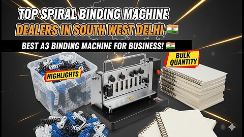 Get Cheap & Best Spiral Binding Machine in Shimla | Best Buy at AKS Automation