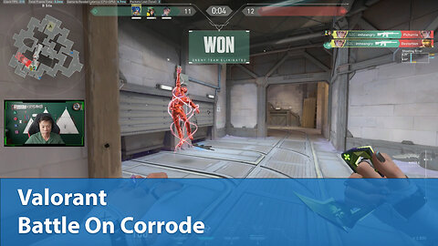 Battle On Corrode | Competitive 1W-2L | Valorant