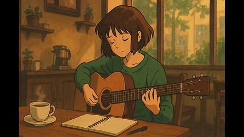 Coffee & Notebooks – Cozy Lo-Fi Guitar Beats for Study, Work & Relaxation | Chill Ambient Mix