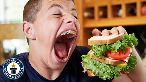 Me & My Monster Mouth Gape! - Guinness World Records