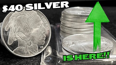 $40 Silver Is Just the Beginning! $50 Could Be Next??