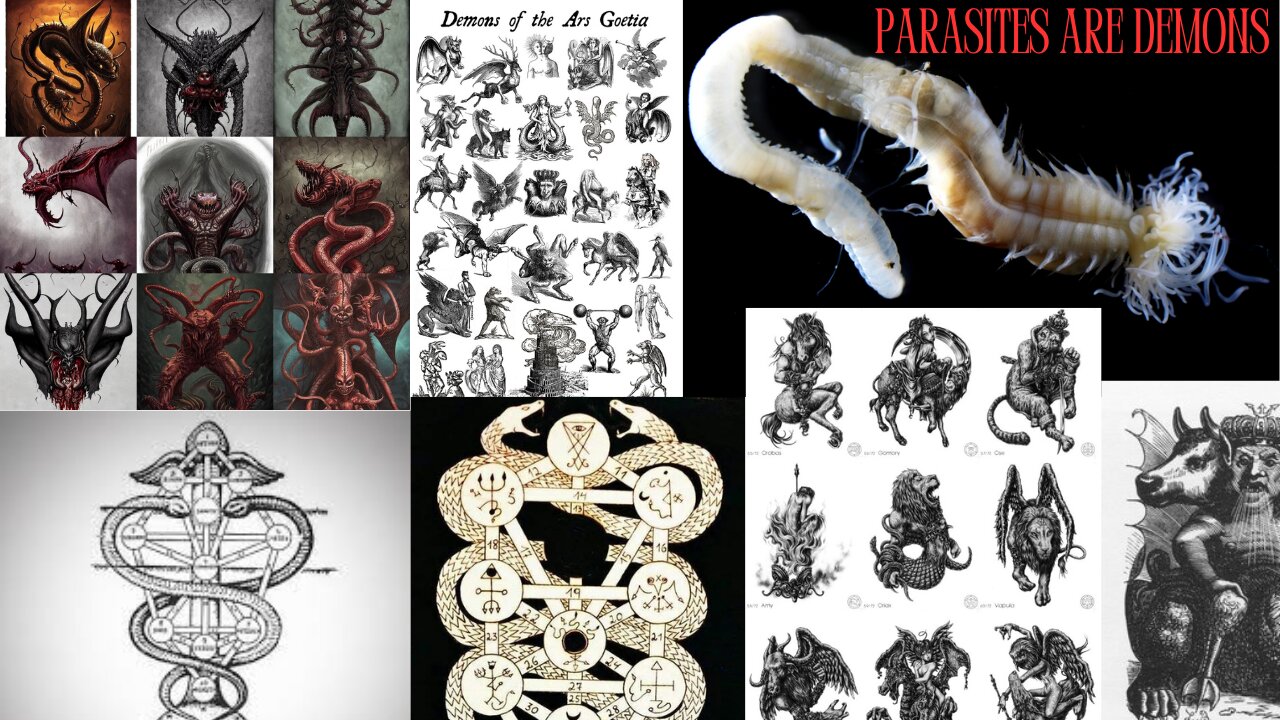 PARASITES! THE DEMONS WITHIN YOU THAT CANT LIVE WITHOUT YOU