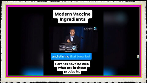 What is in the baby vaccines