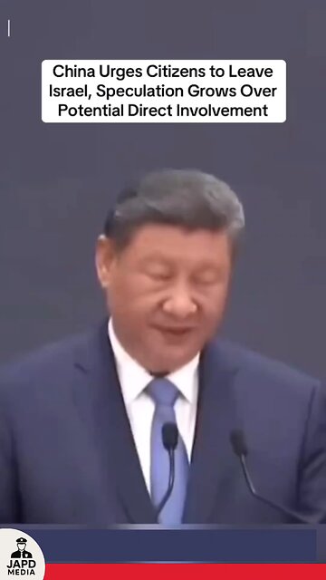 China urges citizens to exit Israel as speculation rises over possible direct involvement n conflict