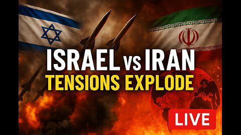 🚨 Israel vs Iran LIVE: Tensions EXPLODE as Missiles Fly – Global Reactions Pour In! The Dan Bongino Show