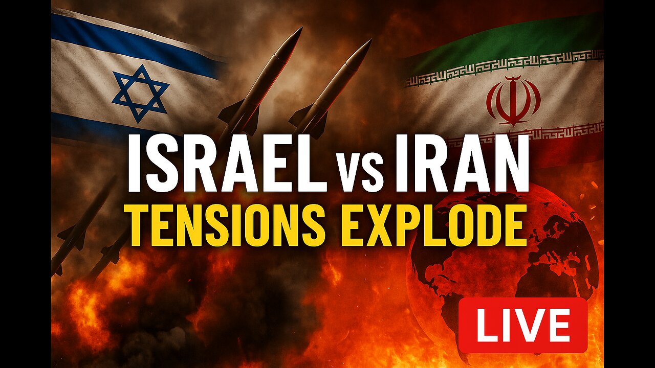 Israel vs Iran LIVE: Tensions EXPLODE as Missiles Fly – Global Reactions Pour In! The Dan Bongino Show