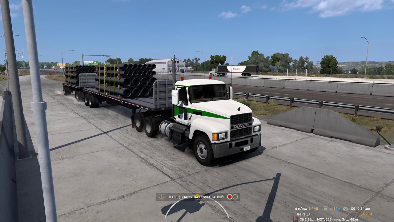 ATS, Mack Pinnacle, Helena - Glendive