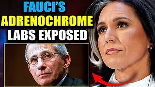 Tulsi Gabbard Exposes Fauci's Ukraine Biolabs as Adrenochrome Factories