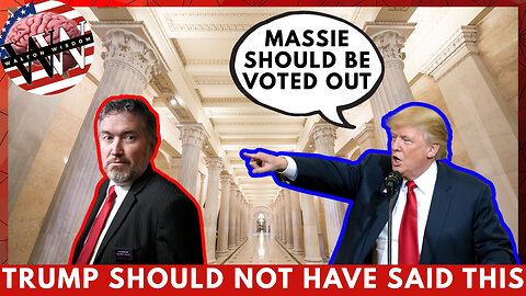 Trump Said Rep Massie Should Be VOTED OUT - Here's Why That Would Be BAD