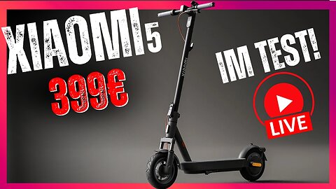 399€ Xiaomi 5 Scooter LIVE getestet – Besser als gedacht? 😲🛴 #ScooterTest #Xiaomi *WERBUNG*