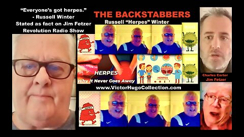 Sandy Hook Jim Fetzer Ally Charles Carter Russ Winter Herpes Video Bares SGT Report Todd Callender