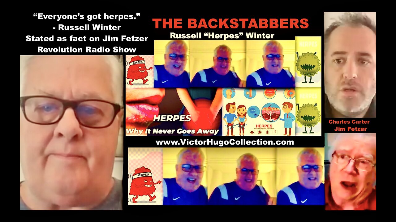 Sandy Hook Jim Fetzer Ally Charles Carter Russ Winter Herpes Video Bares SGT Report Todd Callender