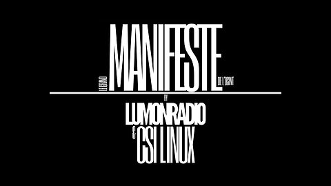 LUMON RADIO: “The Grand Manifesto of OSINT” Teaser