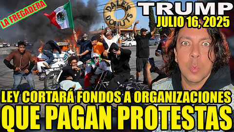 LEY CORTARÁ FONDOS A ORGANIZACIONES QUE PAGAN PROTESTAS CONTRA ICE