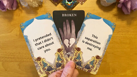 THEY ARE DONE PRETENDING THAT THEY DON'T WANT YOU & ARE DOING FINE WITHOUT YOU (LOVE TAROT READING)