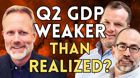 "Strong" Q2 GDP Growth Not Actually As Robust As It Sounds? | New Harbor Financial