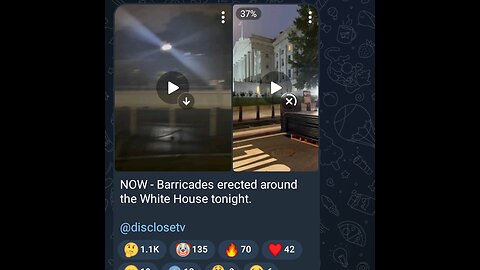 News Shorts: Barricades Before the White House