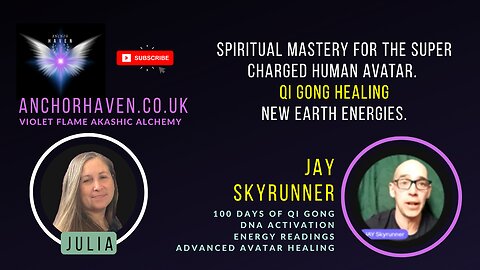 Jay Skyrunner - Qi Gong Healing and Spiritual Mastery for the Super Charged Human Avatar.