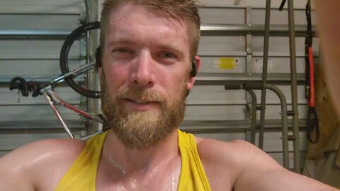 finished workout, talking a little about social media and stuff