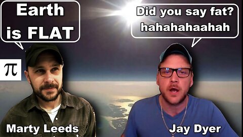 Marty Leeds calls out Jay Dyer on Flat Earth denial.