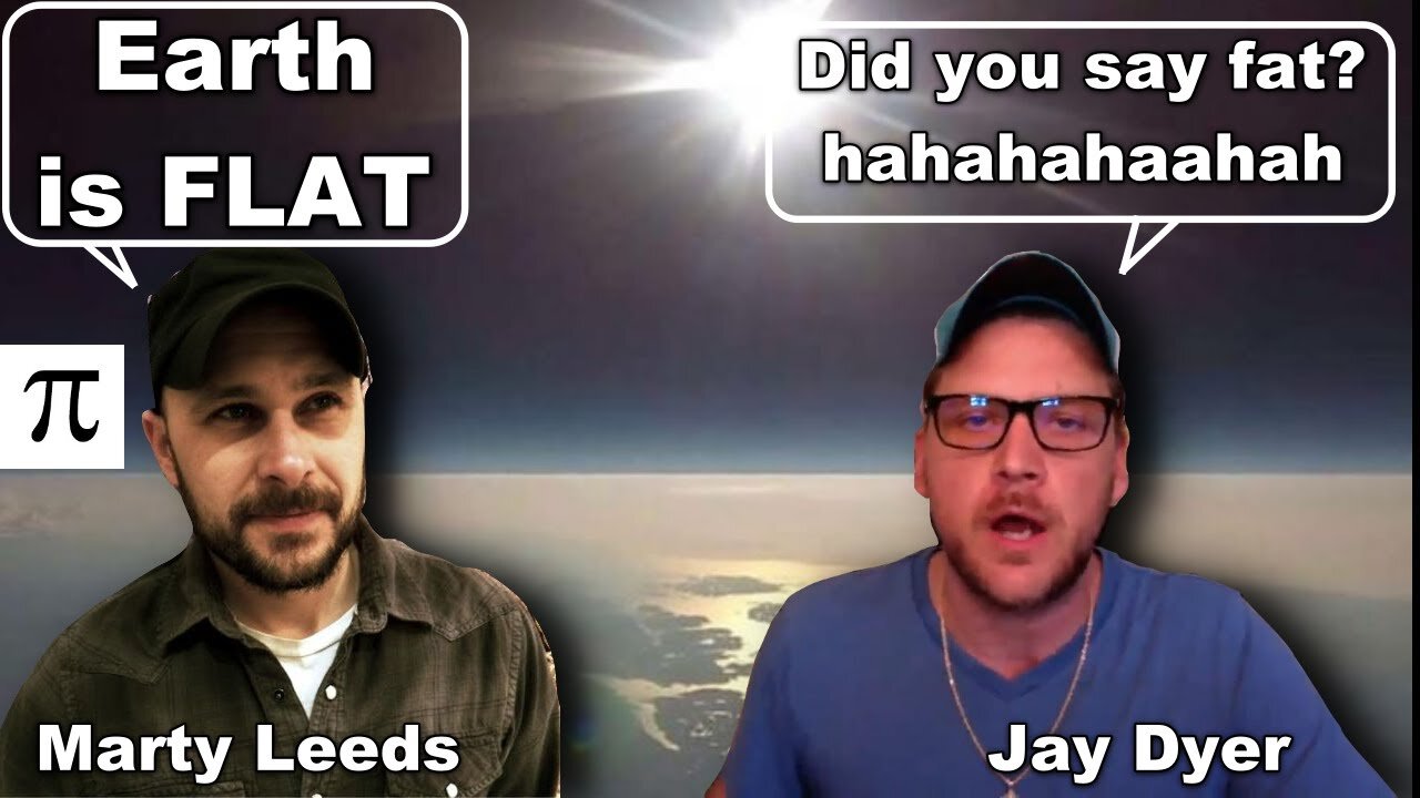 Marty Leeds calls out Jay Dyer on Flat Earth denial.