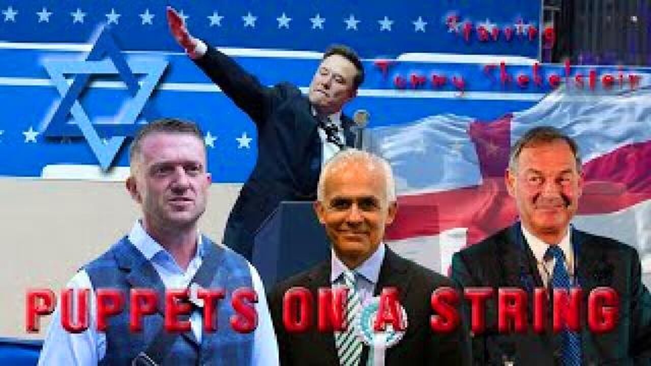 WHY ELON MUSK IS FUNDING ZIONISTS TOMMY ROBINSON AND RUPERT LOWE